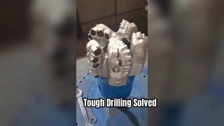 Strumento di perforazione a precussione Punta da trapano PDC da 5-7/8 pollici