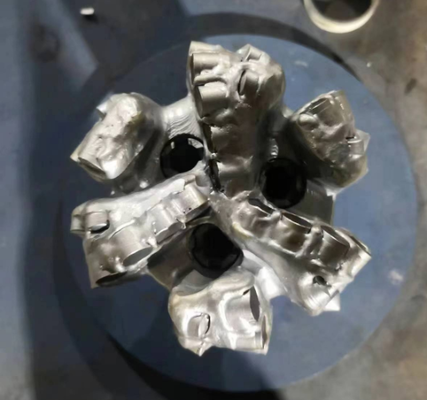 6 5/8 pollici corpo in acciaio 6 lame PDC bit di perforazione